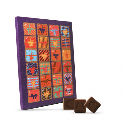 Image of A4 Advent Calendar Milk Chocolate 41% Cocoa