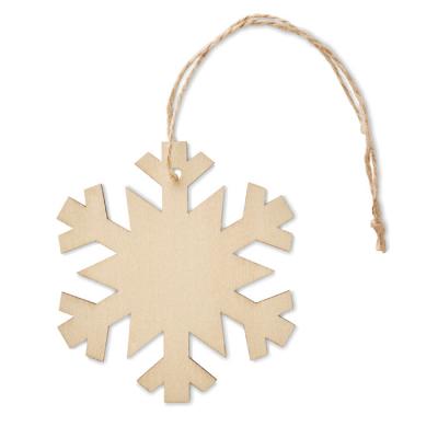 Image of Neuy Snowflake Wooden Decoration