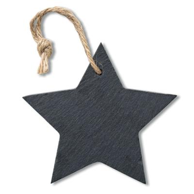Image of SLATESTAR Slate Christmas Star Hanging Decoration