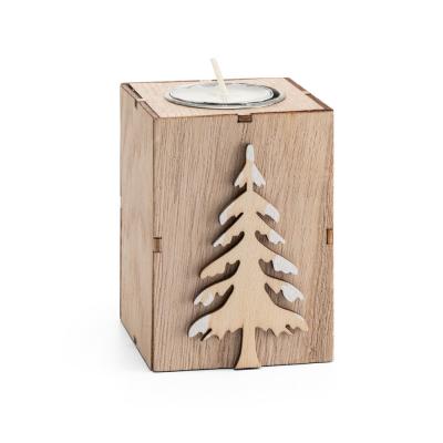 Image of SCENT Wooden Christmas Tree Candle