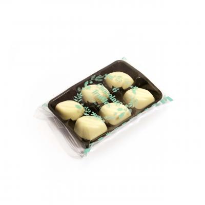 Image of Flow Wrapped Tray White Cookies & Cream 6 Chocolate Truffles