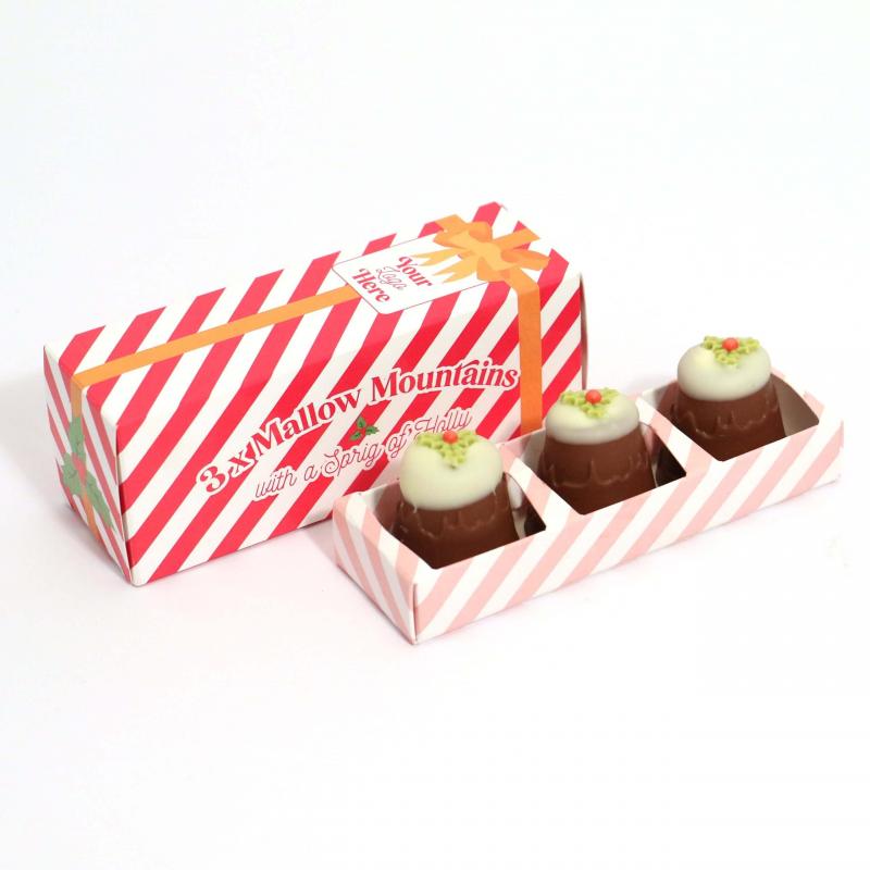 Image of Winter Collection Eco Sliding Box - Mallow Mountains with Holly X3