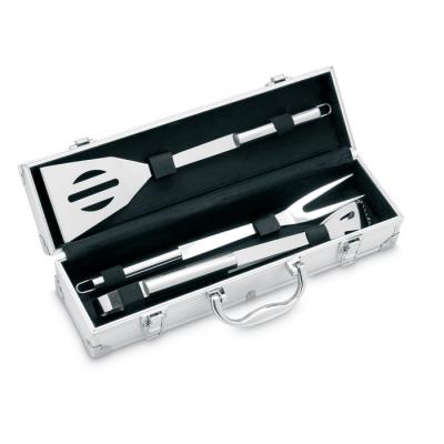 Image of Asador 3 BBQ Tools in Aluminium Case