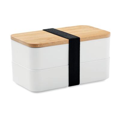 Image of BAAKS Lunch box in PP and bamboo lid