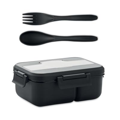 Image of MAKAN Lunch Box with Cutlery in PP