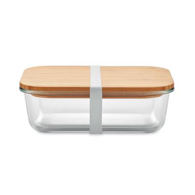 Image of TUNDRA LUNCHBOX Glass Lunch box with Bamboo Lid