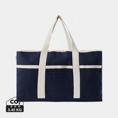 Image of VINGA Volonne AWARE™ recycled canvas beach bag