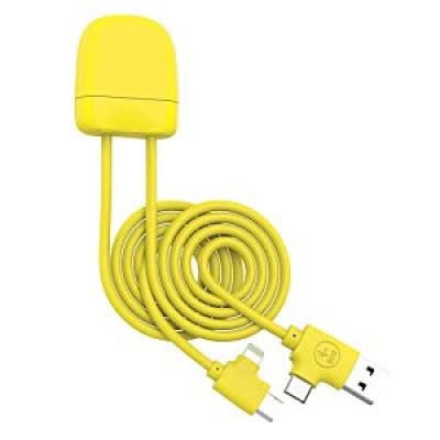 Image of Xoopar Ice-C Charging Cable Yellow