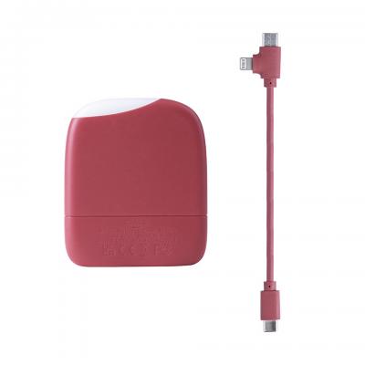 Image of Xoopar Ice-P Power Bank Red Recycled