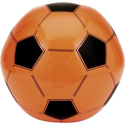Image of Inflatable football Orange and Black