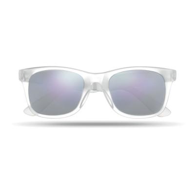 Image of America Touch Sunglasses with Mirrored Lens Transparent