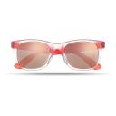 Image of America Touch Sunglasses with Mirrored Lens Red