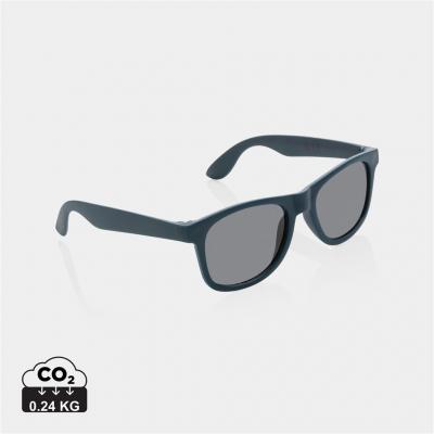 Image of GRS recycled PP plastic sunglasses navy