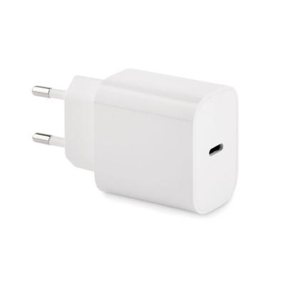 Image of PLUGME 20W 2 port USB charger EU plug travel adapter