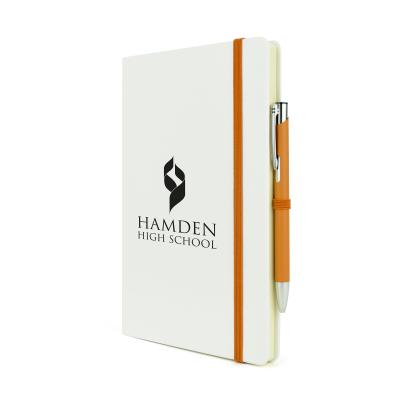 Image of A5 Mole Mate White Notebook