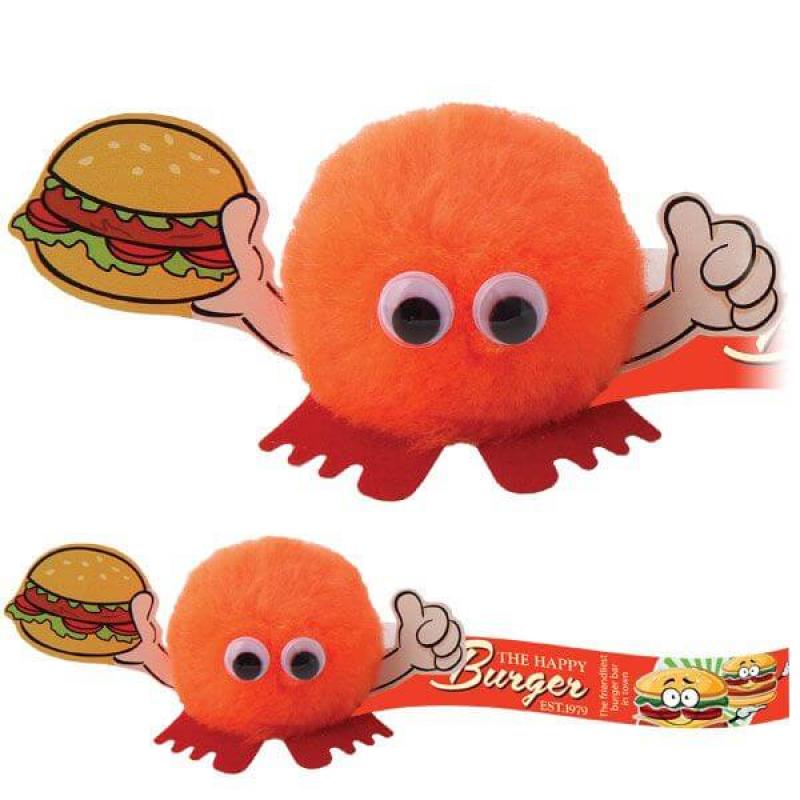 Image of Burger Handholder Logo Bugs