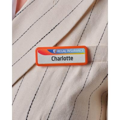 Image of Always Recycled Select Name Badge Slim Rectangle