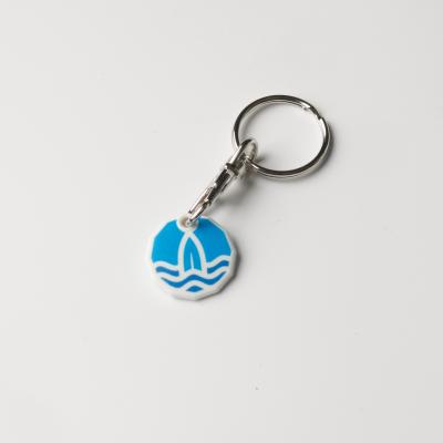 Image of Biodegradable Recycled Trolley Coin Keyring