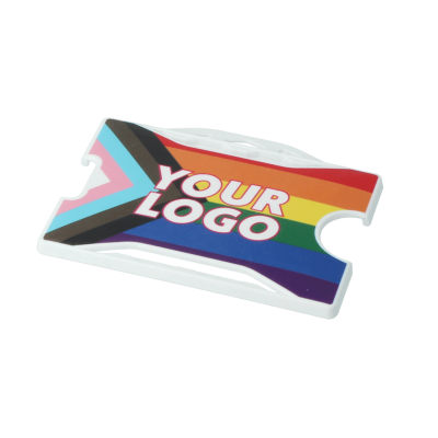 Image of Pride Rainbow Printed ID Card Holder Recycled