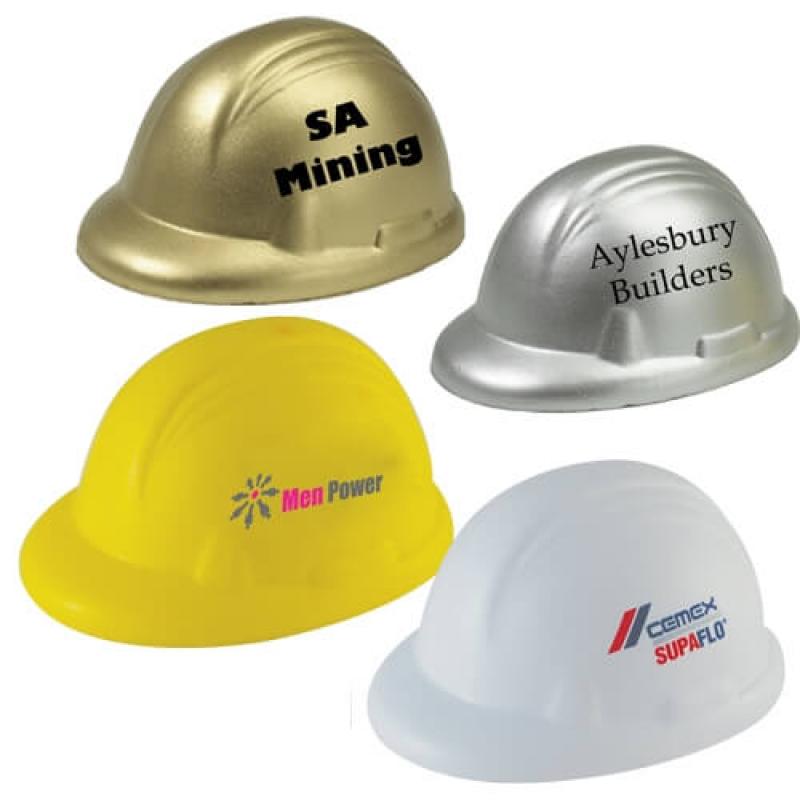 Image of Stress Hard Hat | Promotional Stress Hard Hat | Printed Stress Hard Hat | Branded Builders Hat with Logo