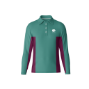 Image of Long Sleeve Active Polo Shirt Low Minimum Order