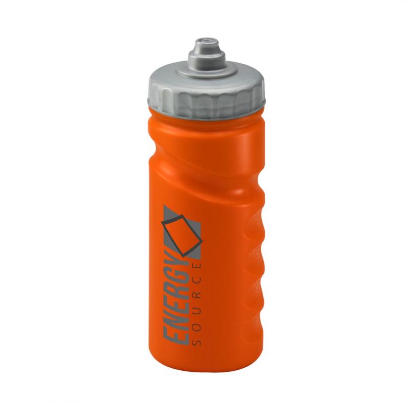 Image of Finger Grip Sports Bottle 500ml Orange