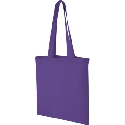 Image of Purple Cotton Tote Bag