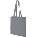 Image of Grey Cotton Tote Bag