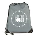 Image of Light Grey Drawstring Bag