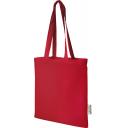 Image of Red Recycled Cotton Tote Bag 5oz