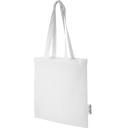 Image of White Recycled Cotton Tote Bag 5oz