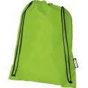 Image of Lime Green Recycled Drawstring Bags