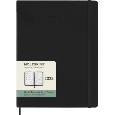 Image of Moleskine 2025 Diary XL Weekly 12 Month Planner Hard Cover