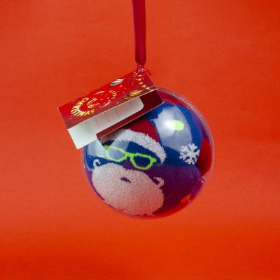 Image of Christmas Bauble with Bespoke Christmas Socks