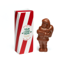 Image of Promotional Christmas Chocolate Santa In Eco Gift Box UK Made