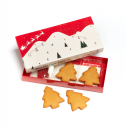 Image of Ginger Bread Christmas Trees In Gift Box