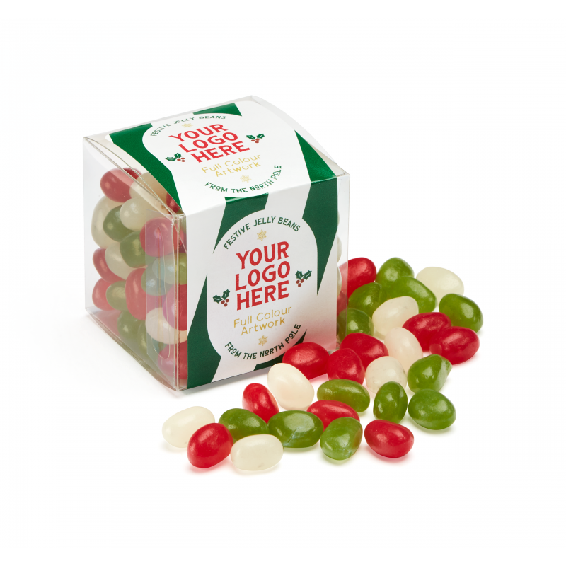 Image of Christmas Gift Box Filled with Jelly Bean Factory® Sweets