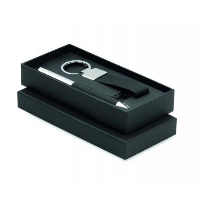 Image of Eco Pen & Keyring Set with Gift Box