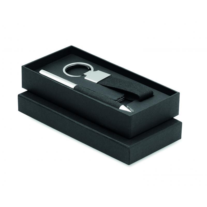 Image of Eco Pen & Keyring Set with Gift Box