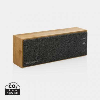 Image of Wynn 10W Bamboo Wireless Speaker Rectangular