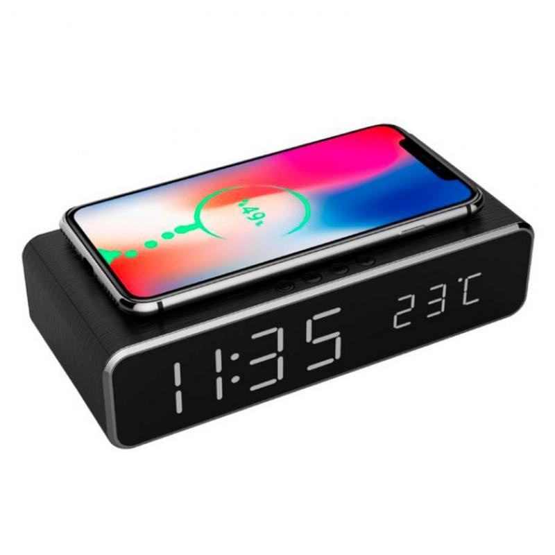 Image of Wireless Charging Alarm Clock