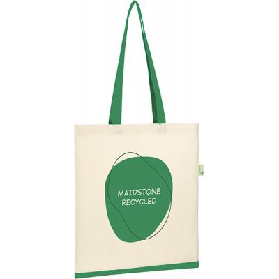 Image of Maidstone 5oz Recycled Cotton Shopper Tote Bag