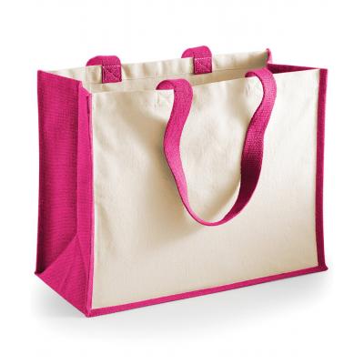 Image of Westford Mill Printers Jute Classic Shopper