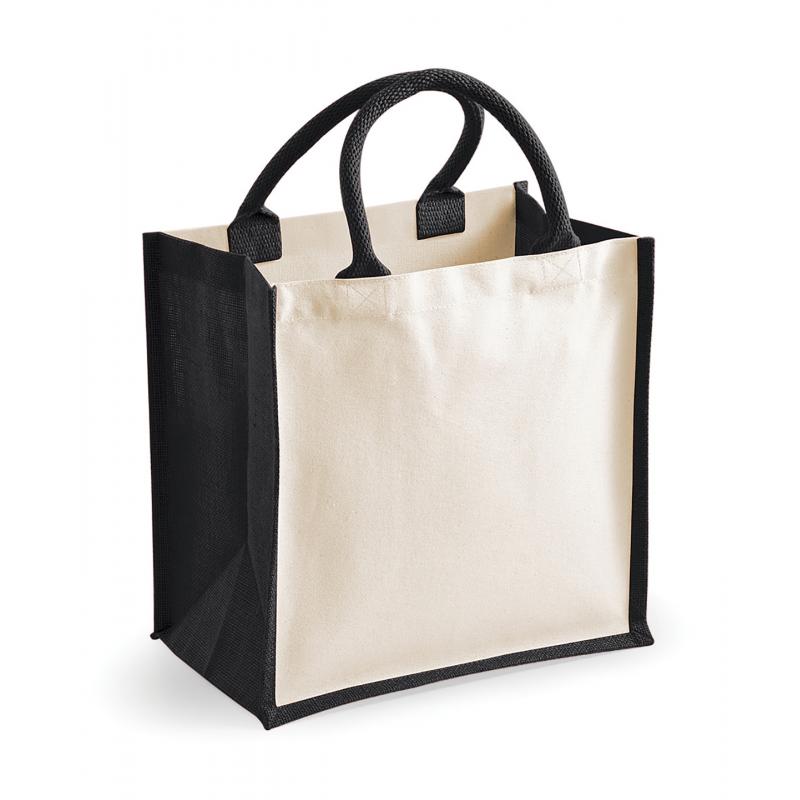 Image of Westford Mill Printers Midi Jute Tote