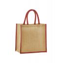 Image of Westford Mill Natural Starched Jute Mini Gift Bag