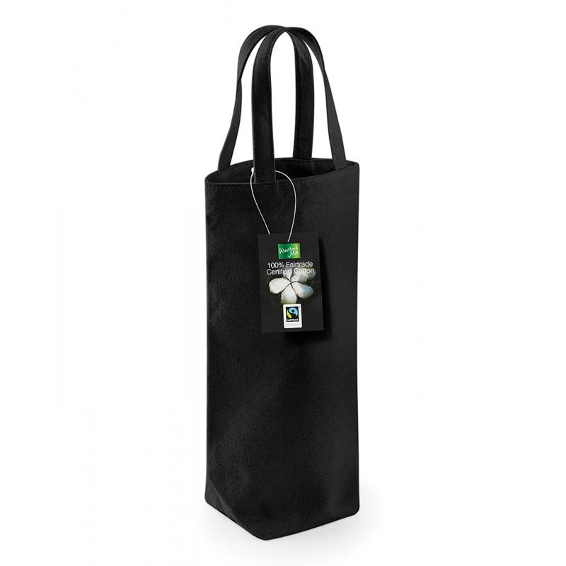 Image of Westford Mill Fairtrade Cotton Bottle Bag