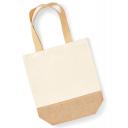 Image of Westford Mill Jute Base Canvas Shopper