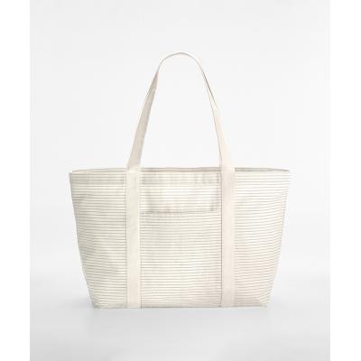 Image of Westford Mill Striped Organic Cotton Shopper