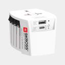 Image of SKROSS World Travel Adapter MUV 2-pole with USB A and C