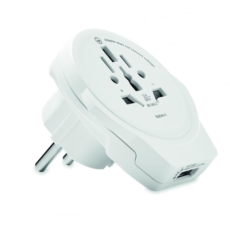 Image of SKROSS World to Europe USB Travel Adapter